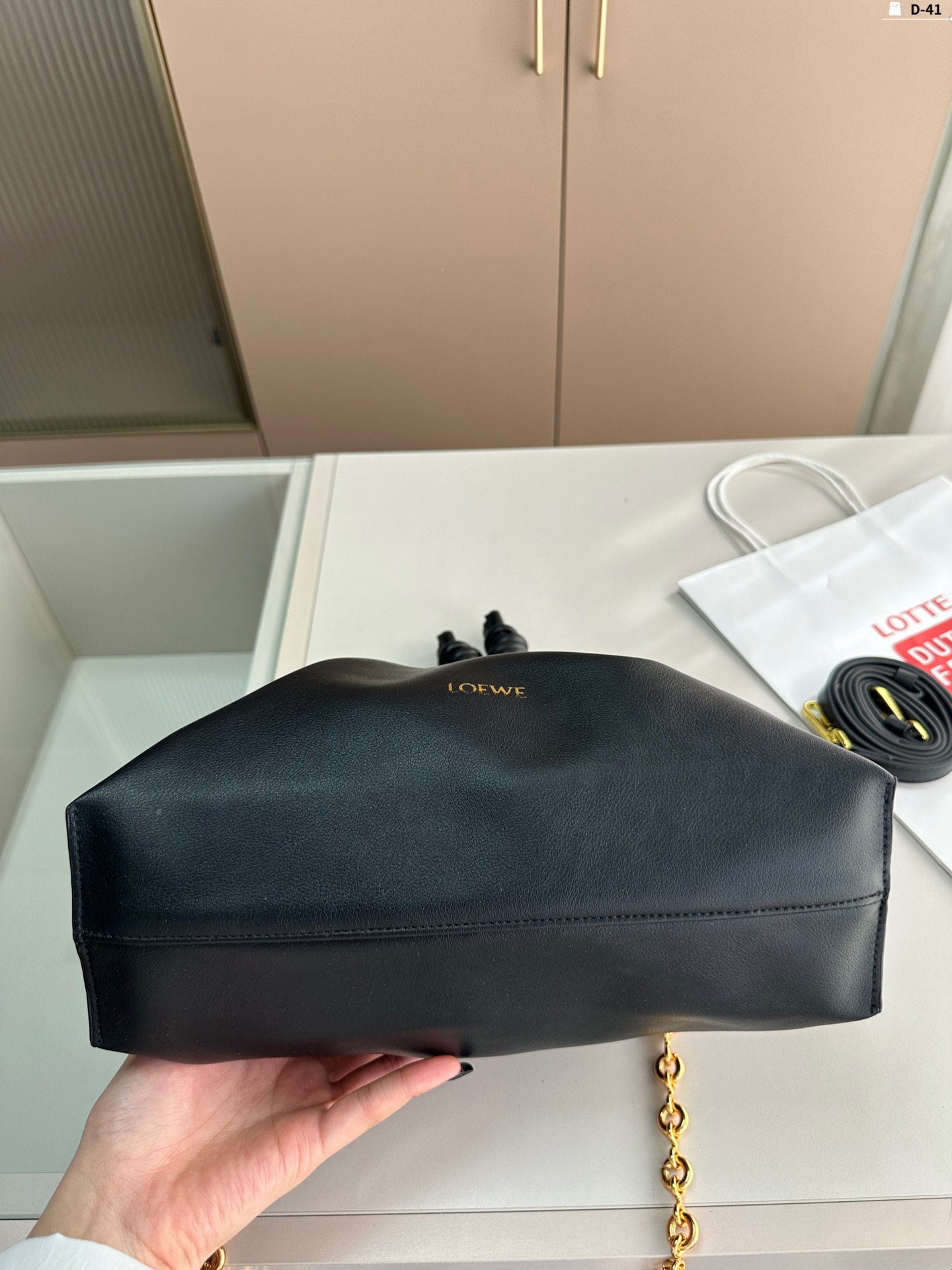 L-E Bucket bag shoulder bag diagonal women's bag blessing bag