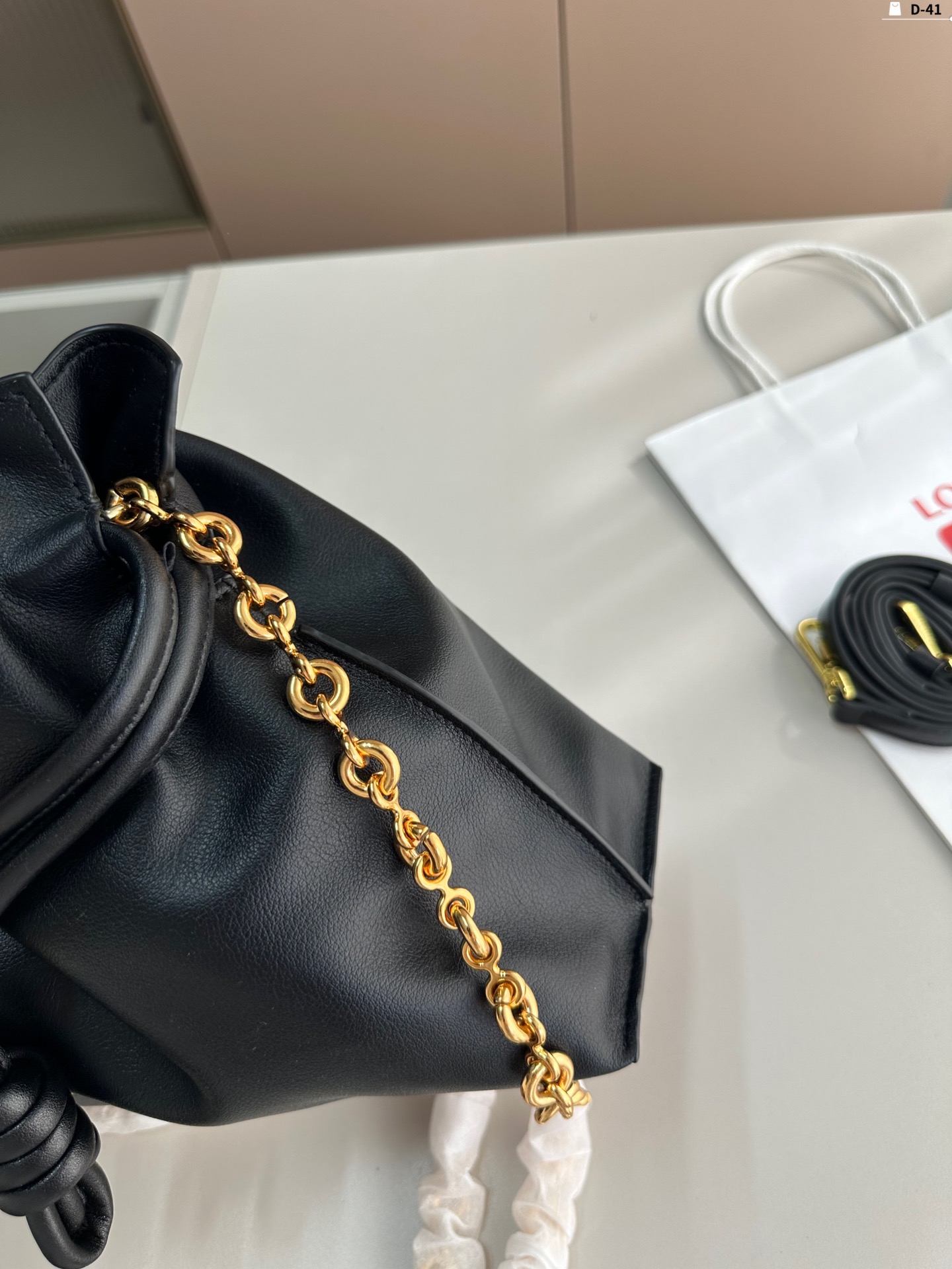 L-E Bucket bag shoulder bag diagonal women's bag blessing bag