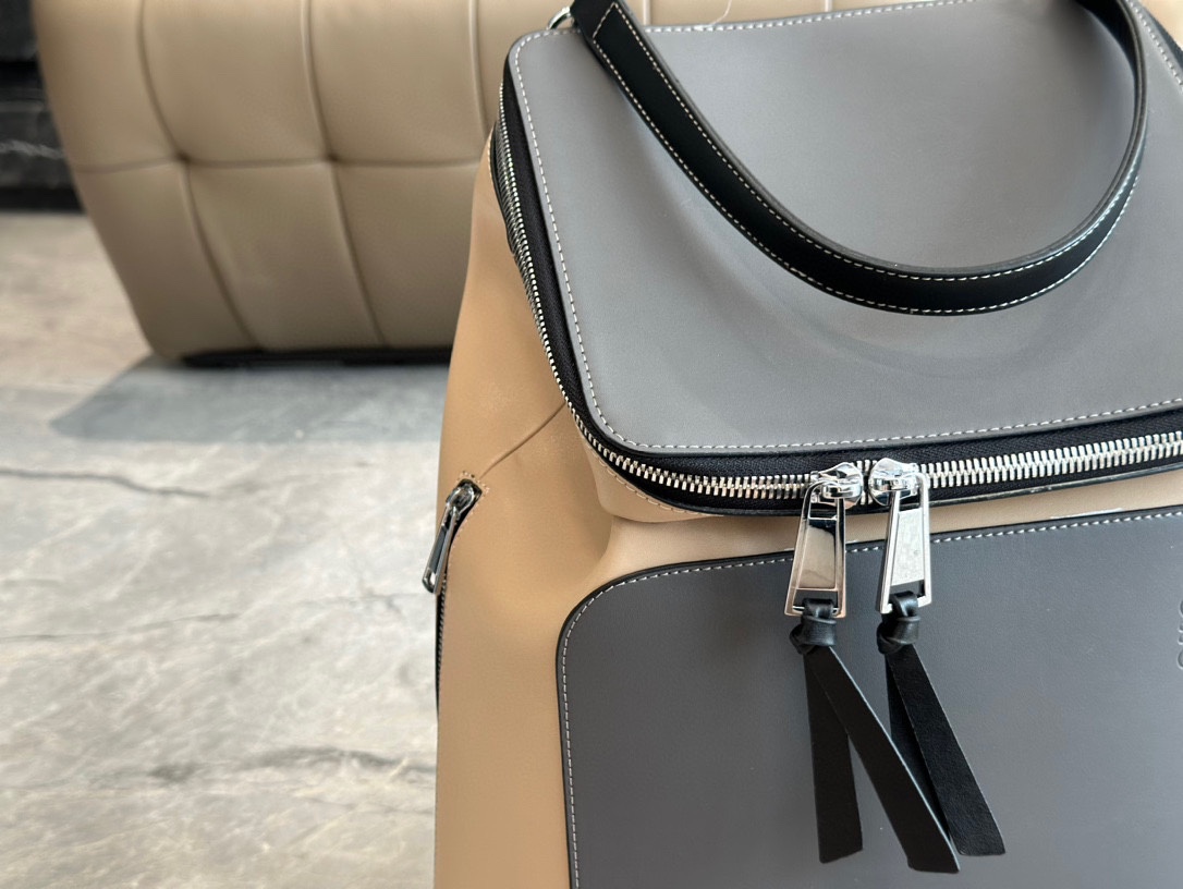 L-E Goya Small Backpack New Men's Backpack Men's Backpack