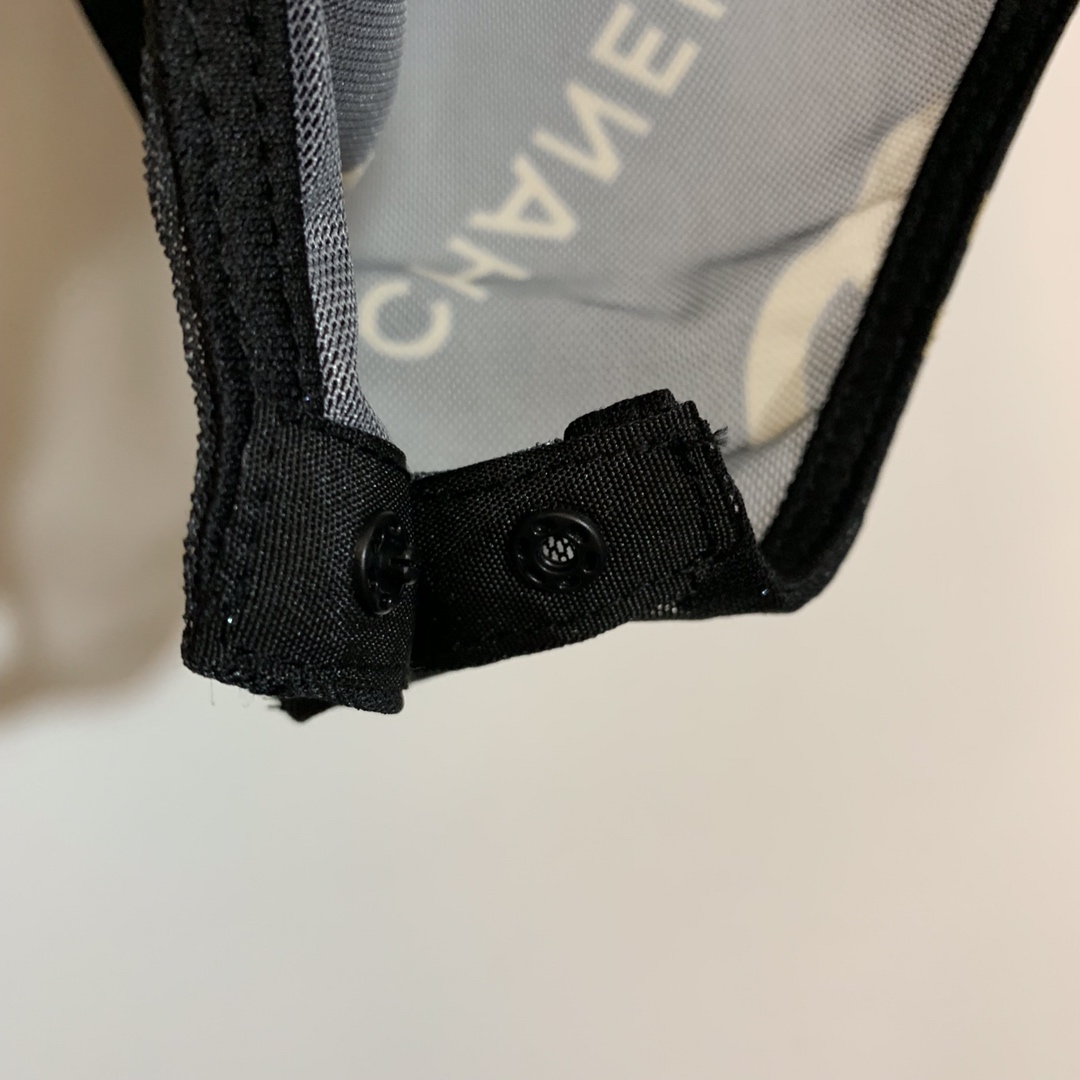 C-L New full-length logo letter printed gauze perspective short-sleeved one-piece tights Bodysuit