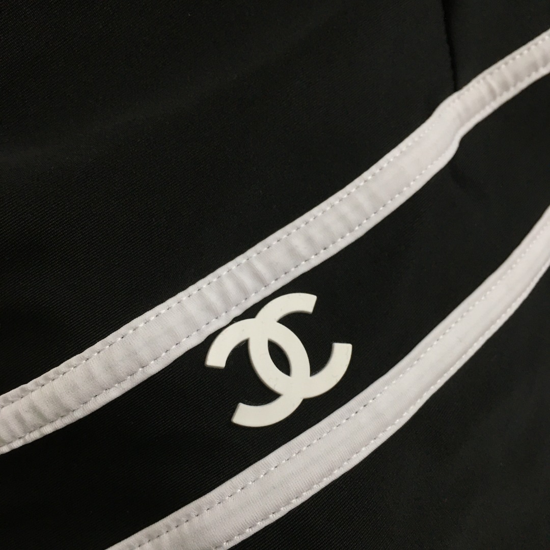 C-L New logo color matching sling one-piece swimsuit,