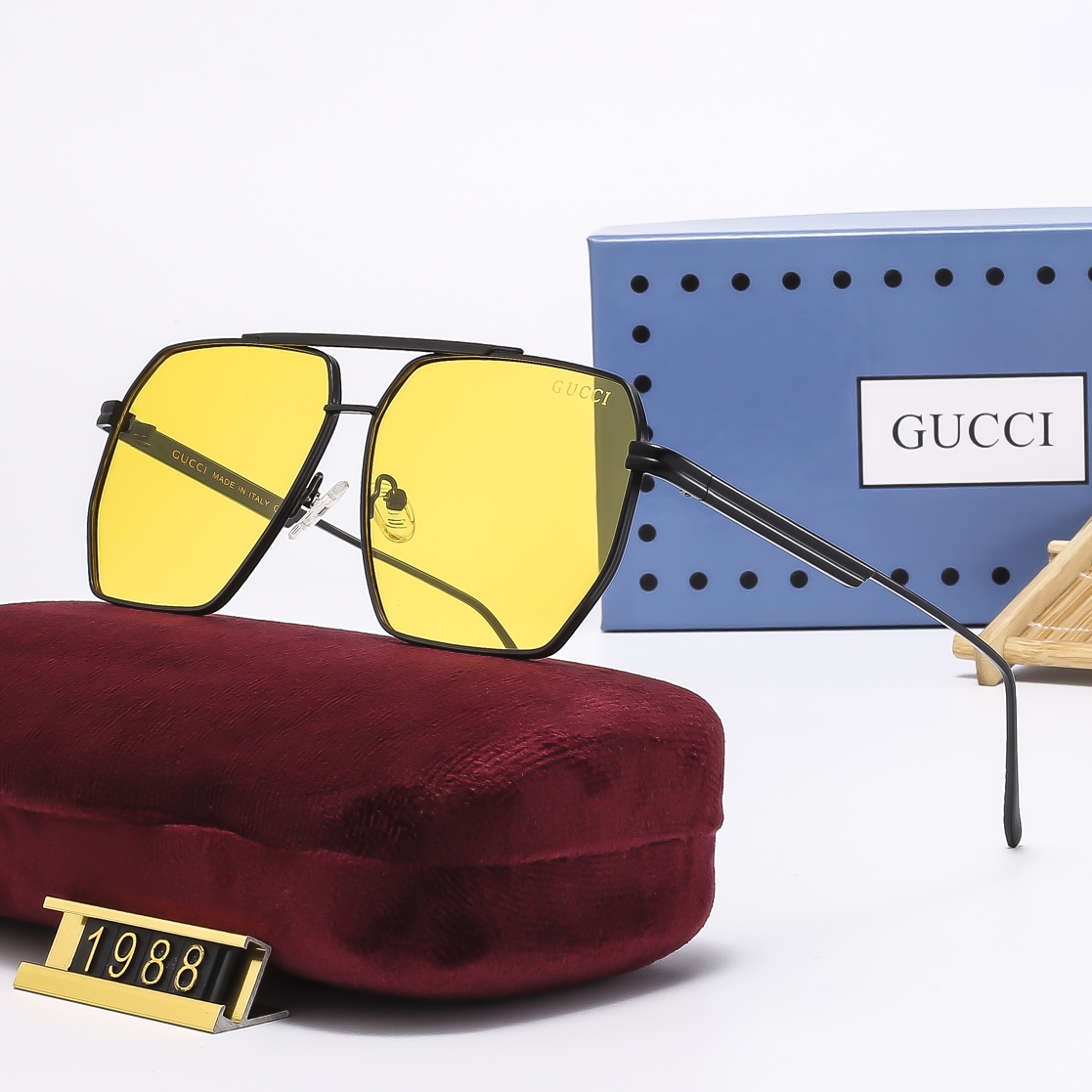 G-G  sunglasses with box