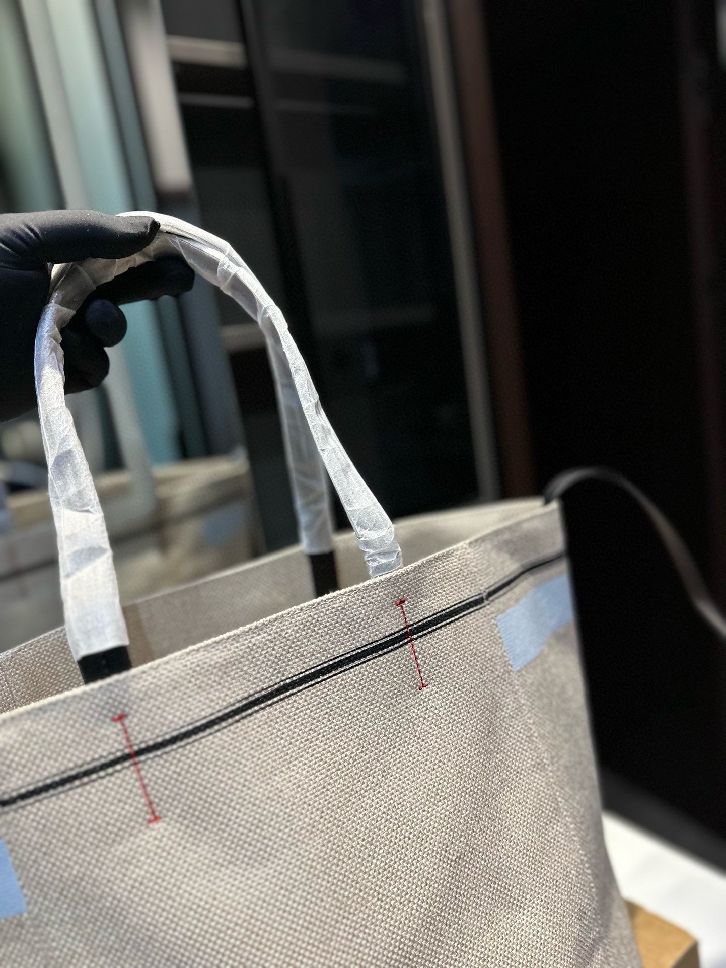 C-E Canvas bag shopping bag