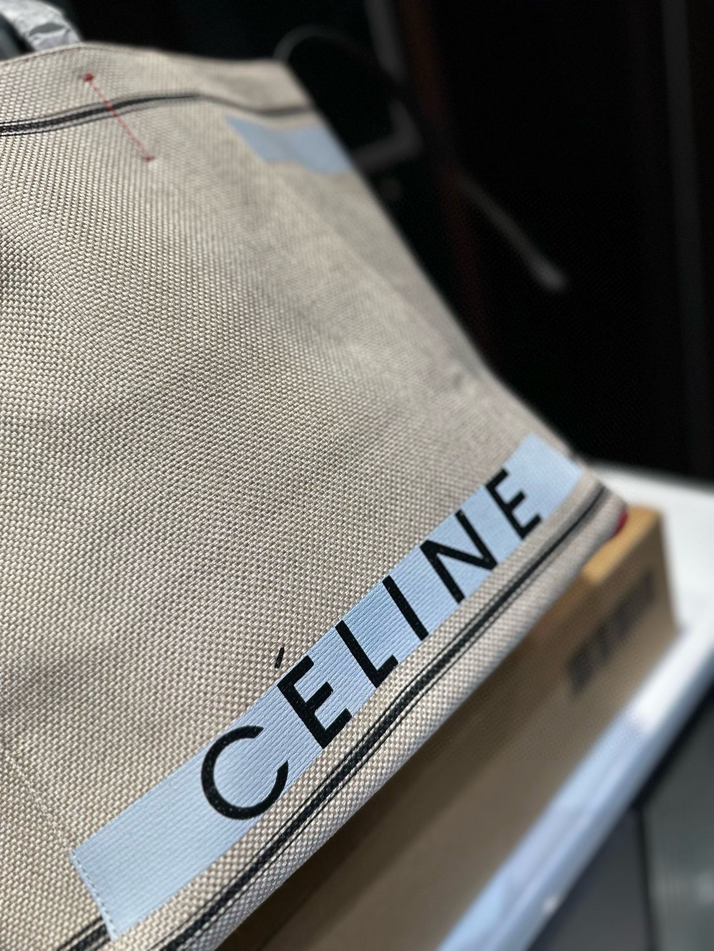 C-E Canvas bag shopping bag