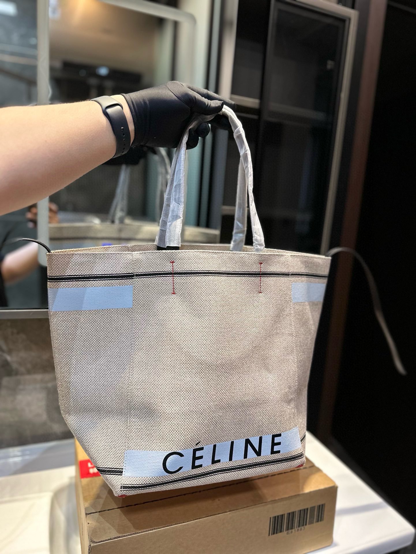 C-E Canvas bag shopping bag