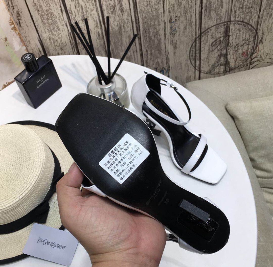 YS-L Classic square head with sandals and high heels