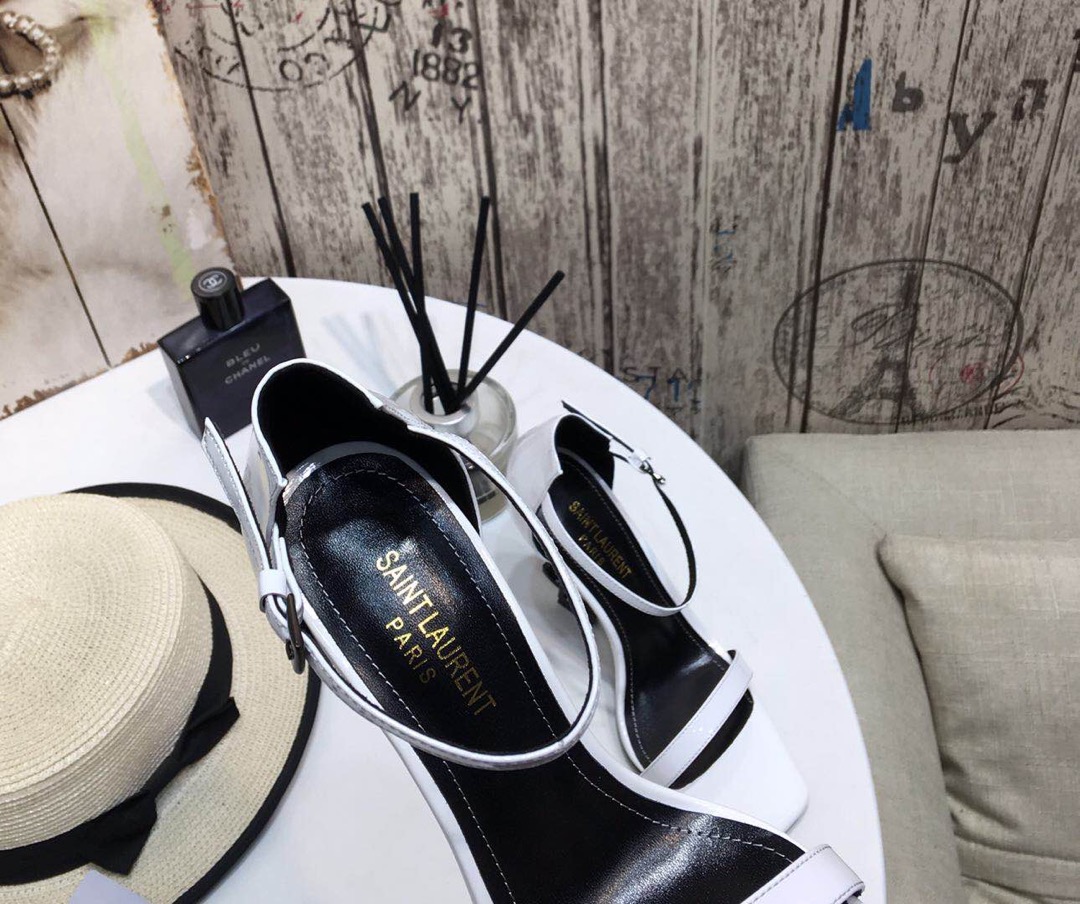 YS-L Classic square head with sandals and high heels