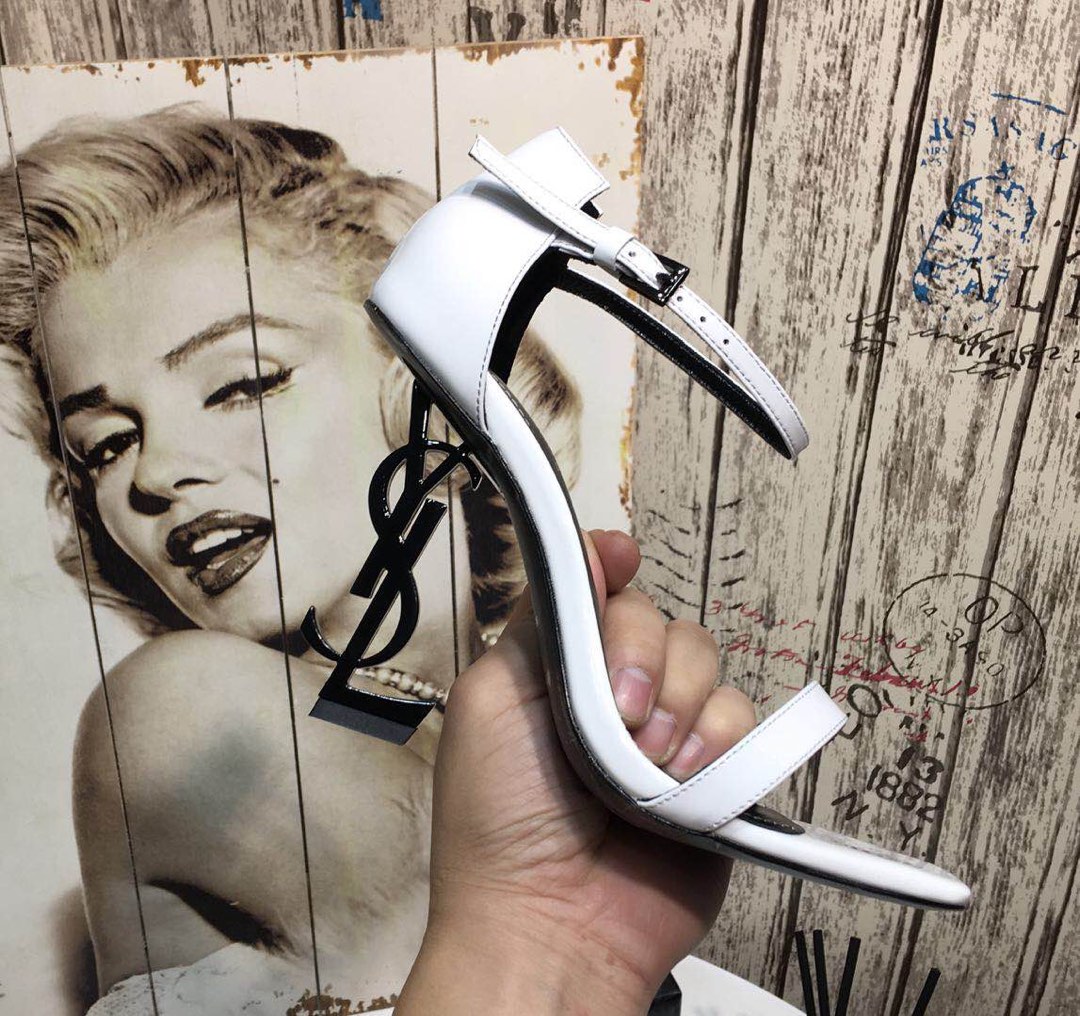 YS-L Classic square head with sandals and high heels