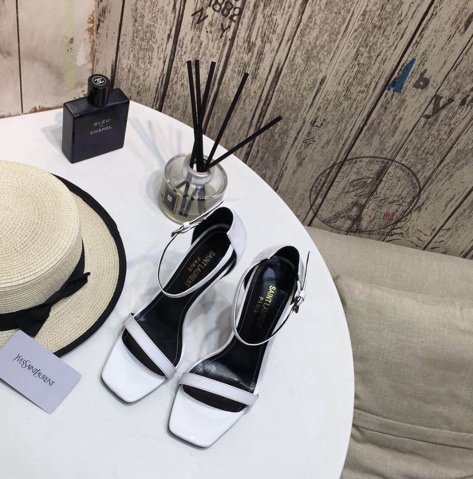 YS-L Classic square head with sandals and high heels