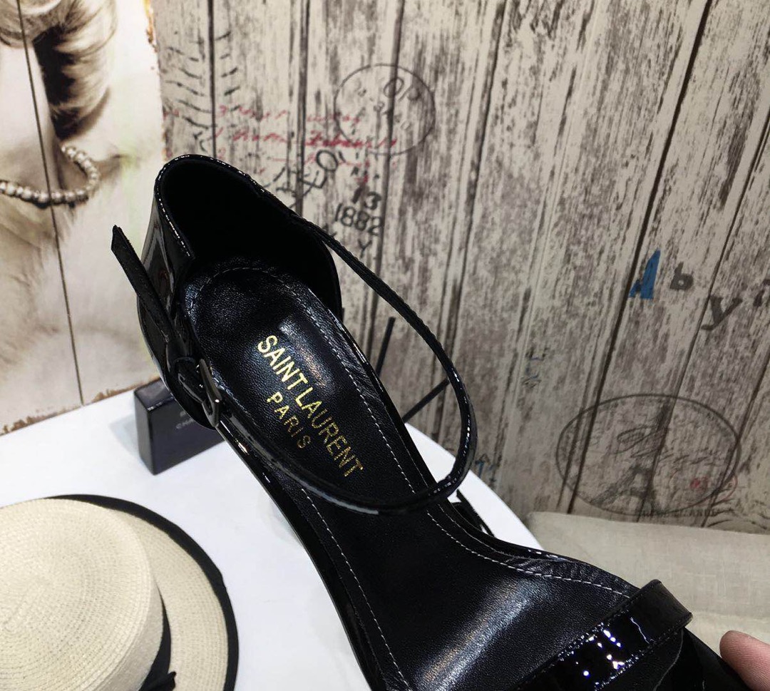 YS-L Classic square head with sandals and high heels