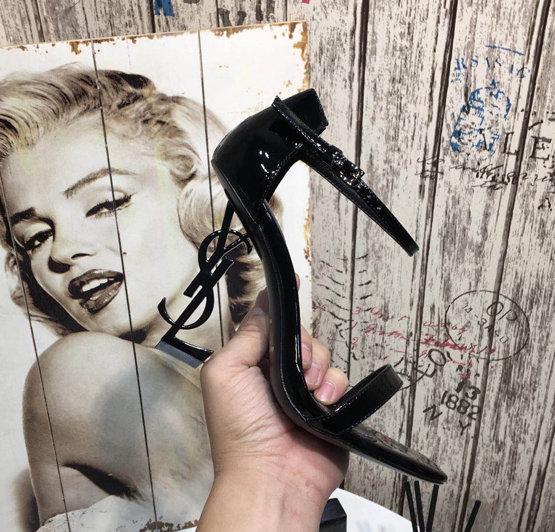 YS-L Classic square head with sandals and high heels