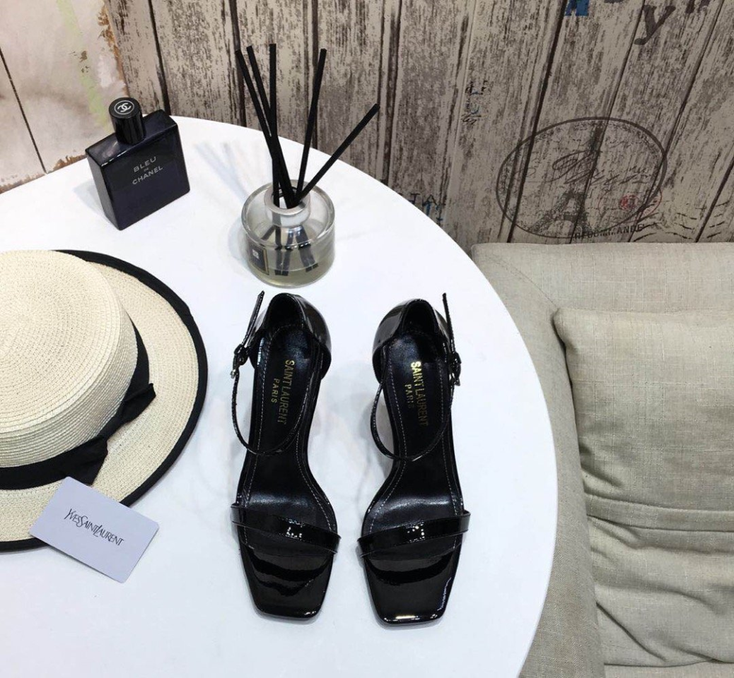 YS-L Classic square head with sandals and high heels
