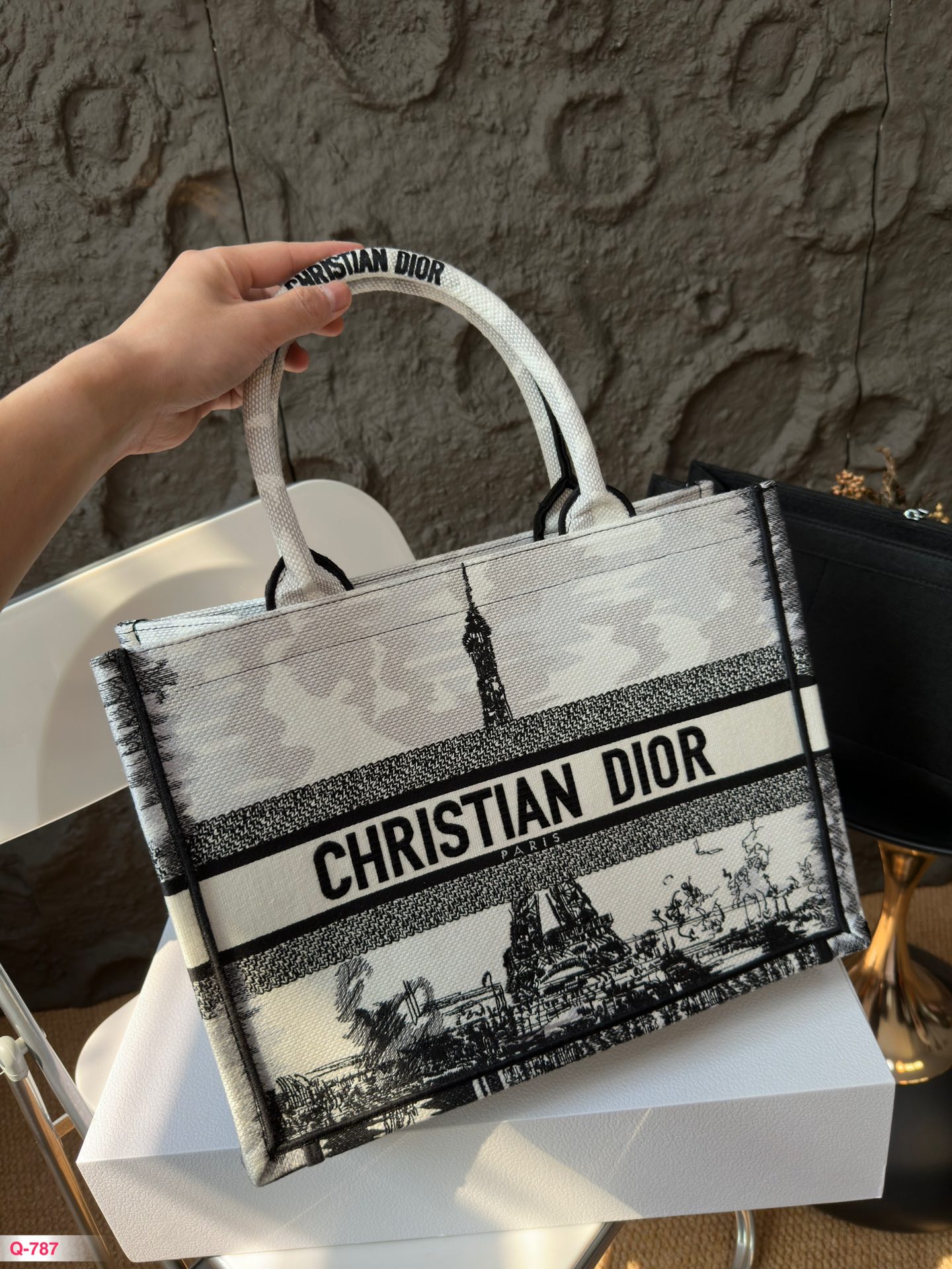 D-R  shopping bag folding box