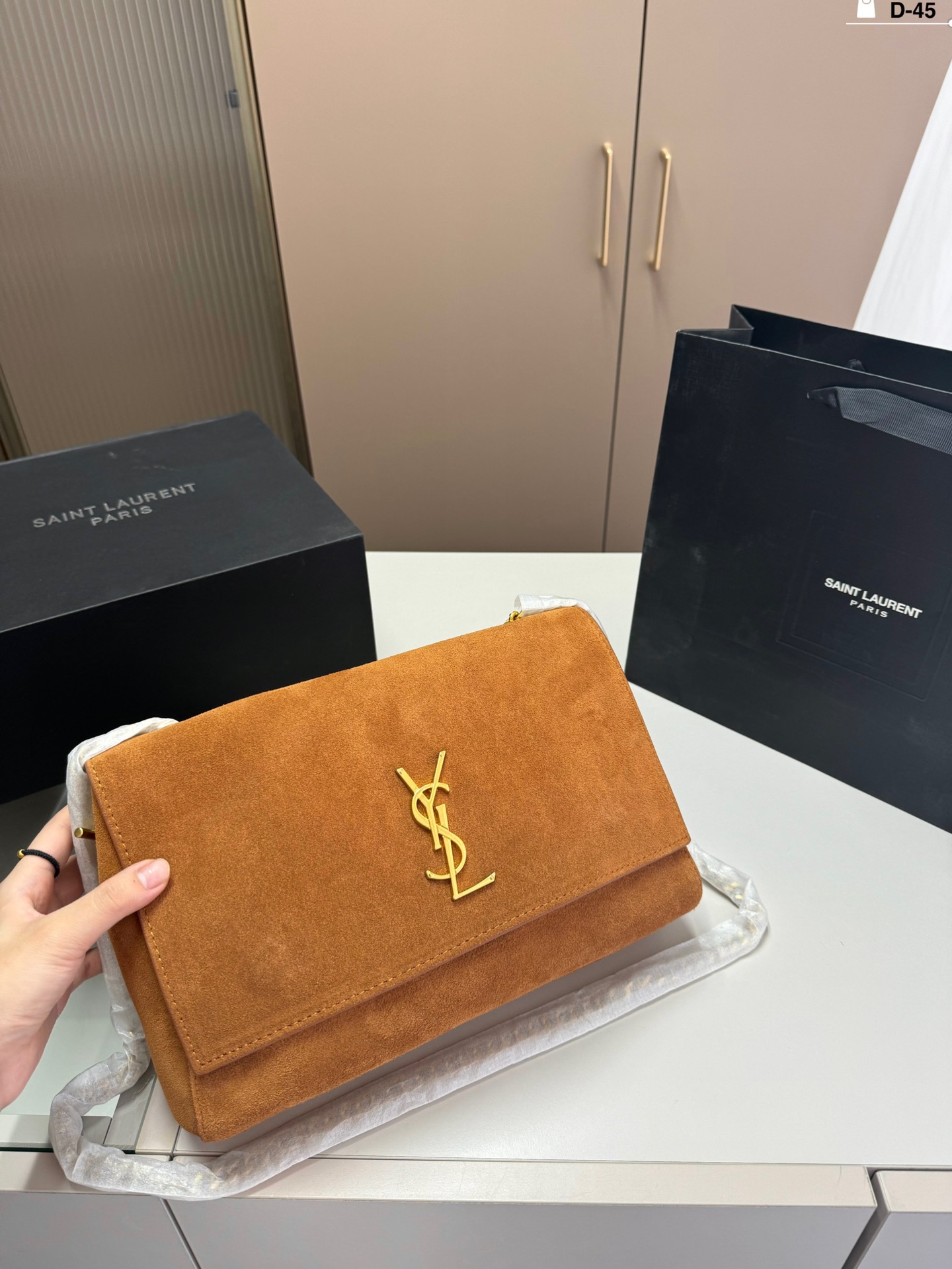 YS-L  double-sided kate double-sided Kate soft bag