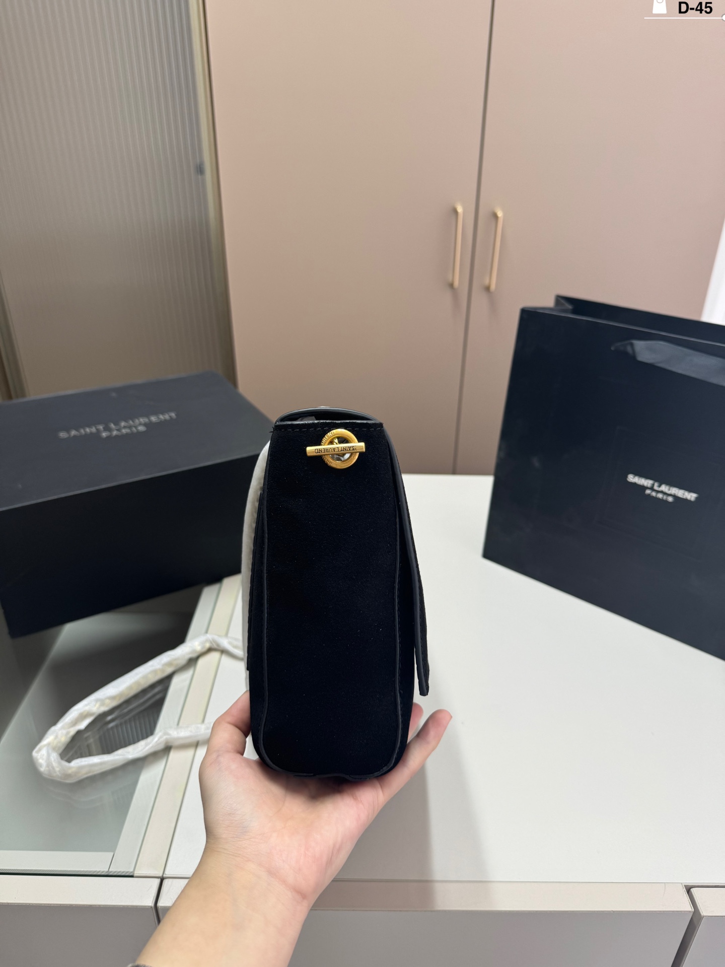 YS-L  double-sided kate double-sided Kate soft bag