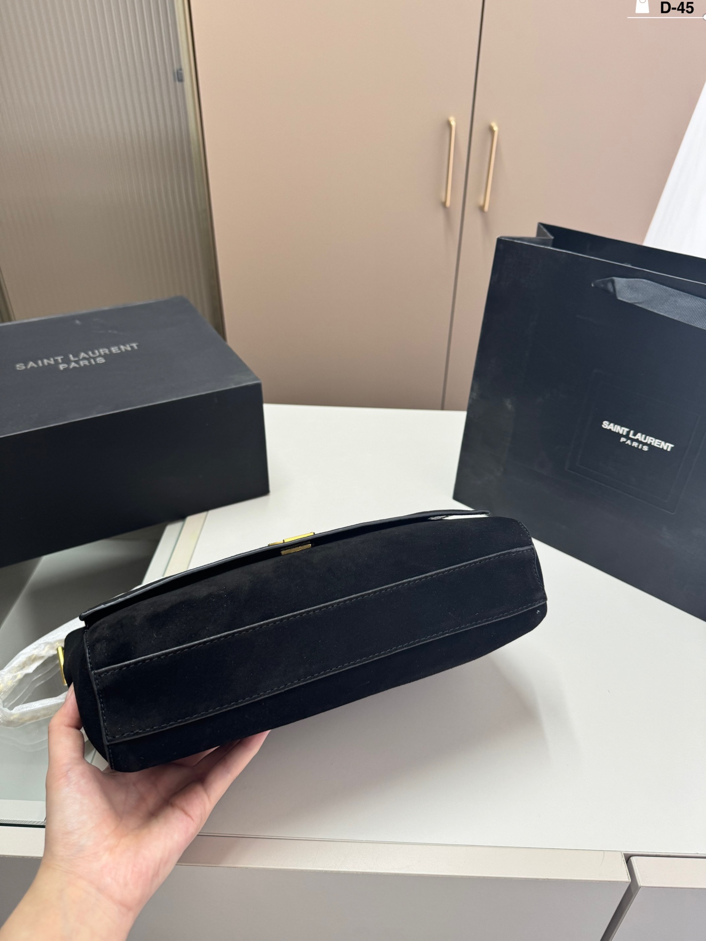 YS-L  double-sided kate double-sided Kate soft bag