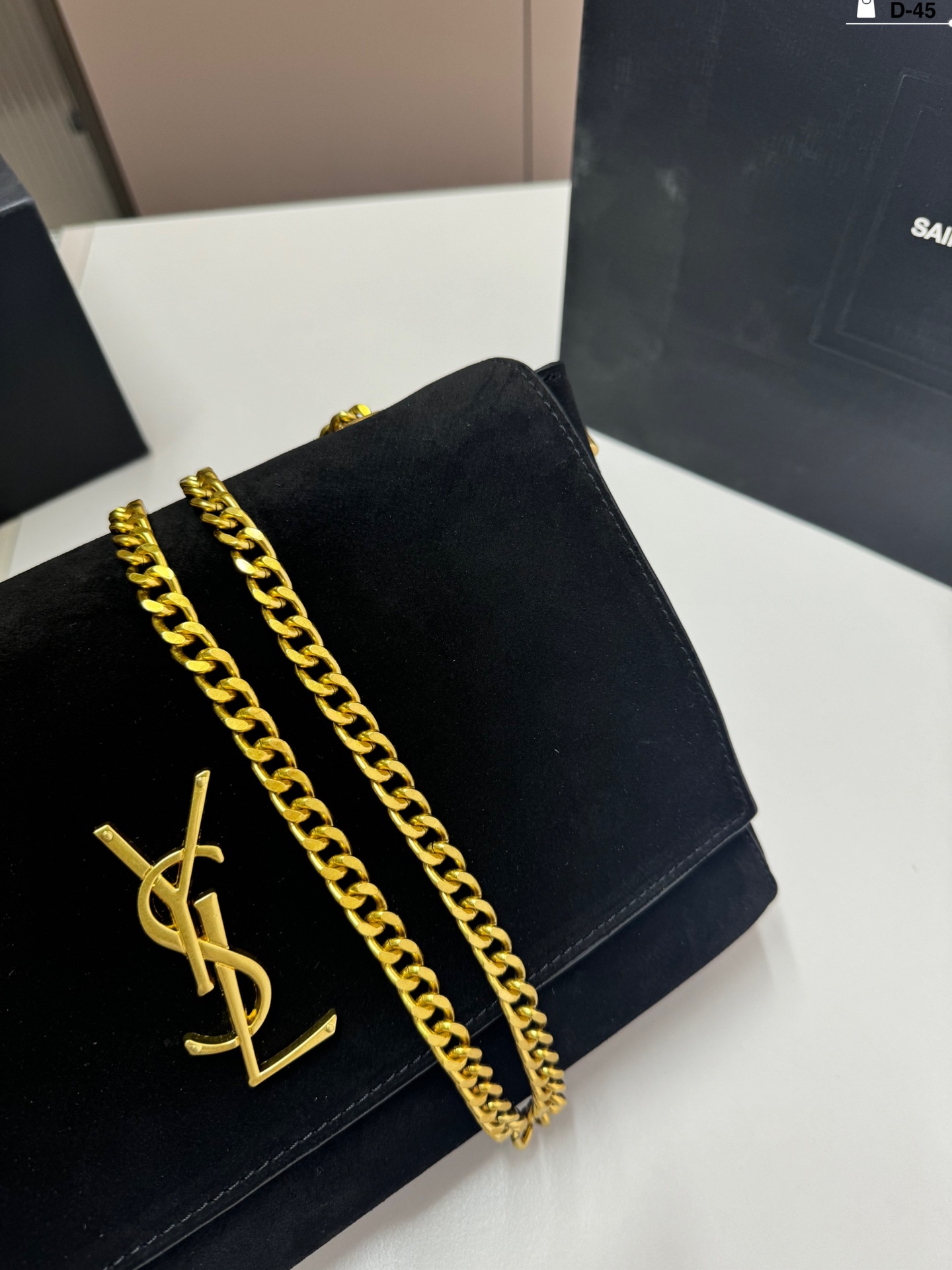 YS-L  double-sided kate double-sided Kate soft bag