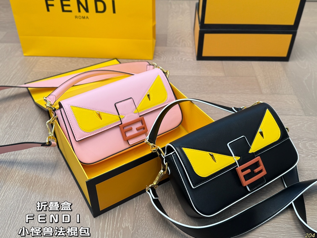 F-I Monster baguette bag