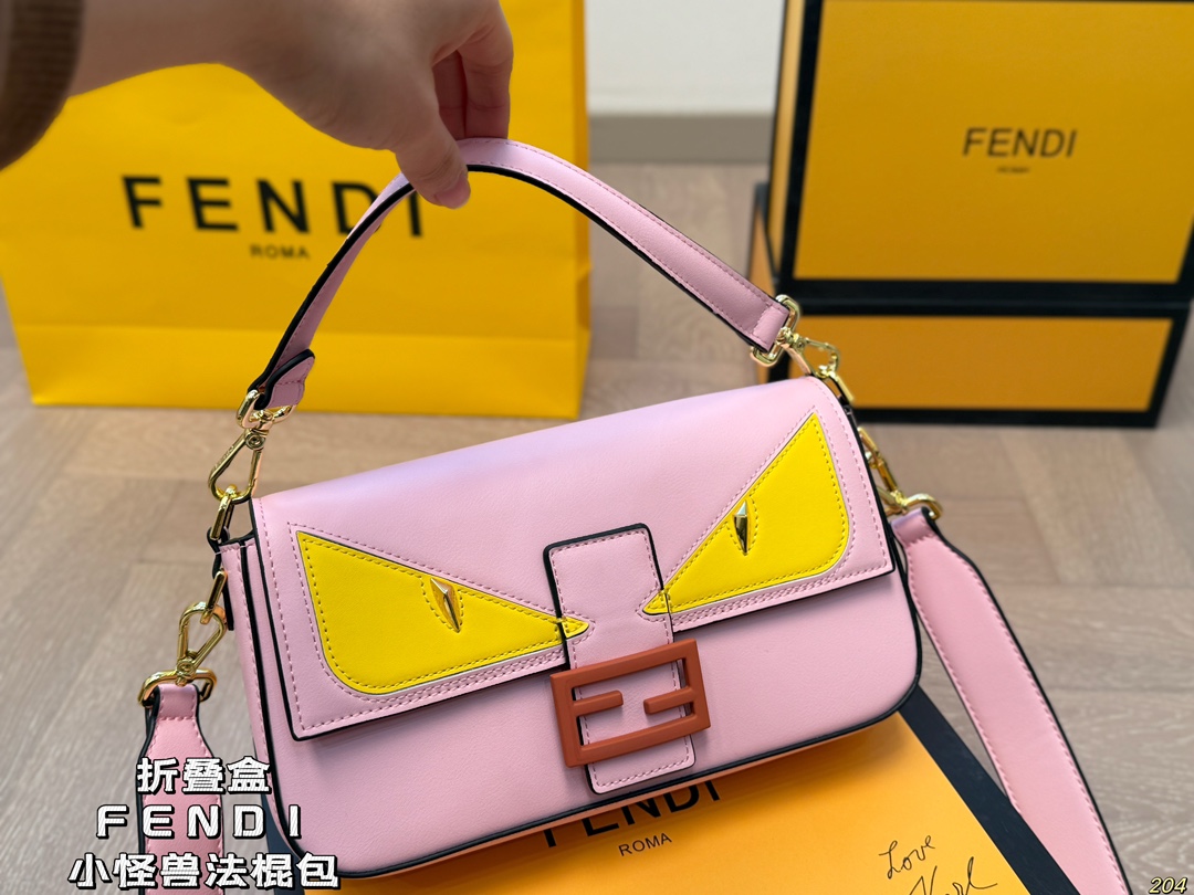 F-I Monster baguette bag