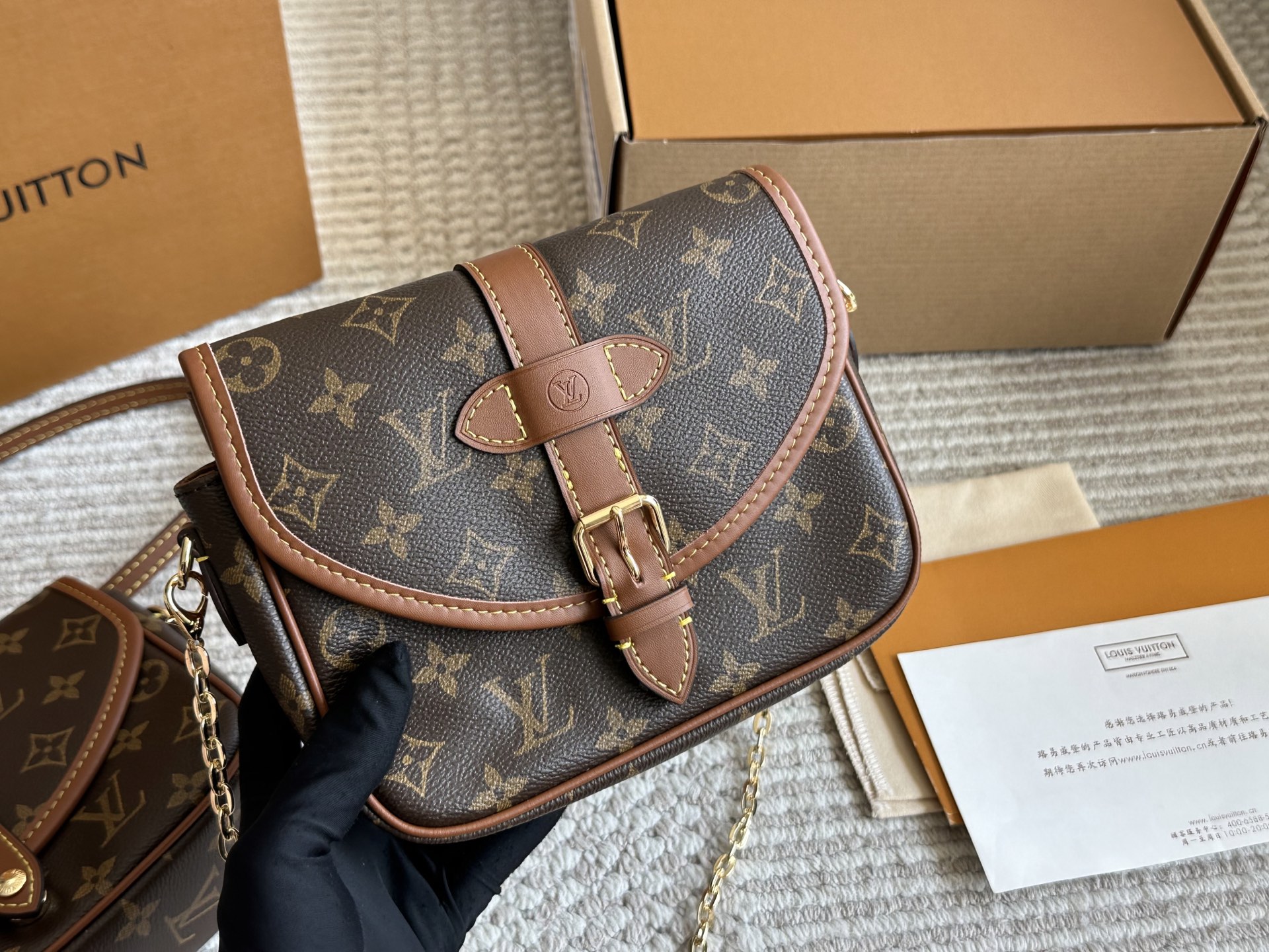 L-V New small saddle bag Gemini