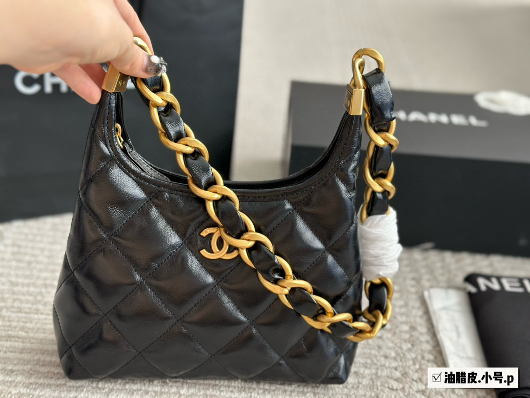 C-L Oil wax skin underarm hobo