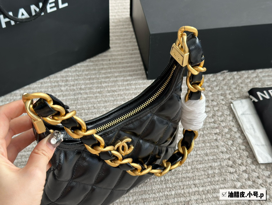 C-L Oil wax skin underarm hobo