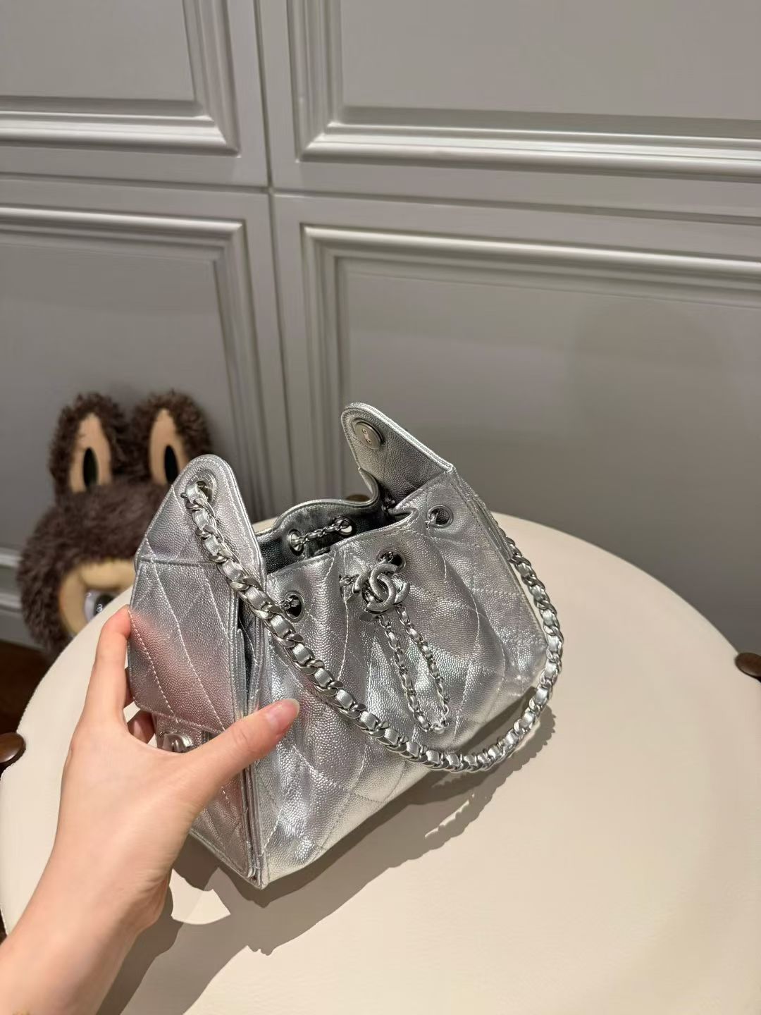 C-L Hippie underarm tote bag