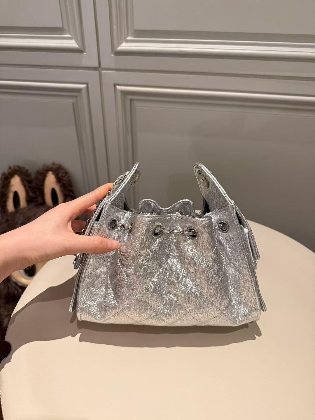 C-L Hippie underarm tote bag