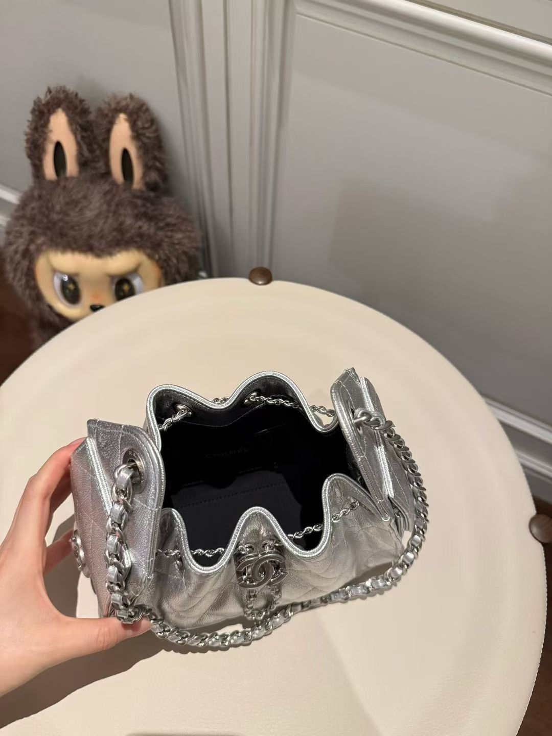 C-L Hippie underarm tote bag