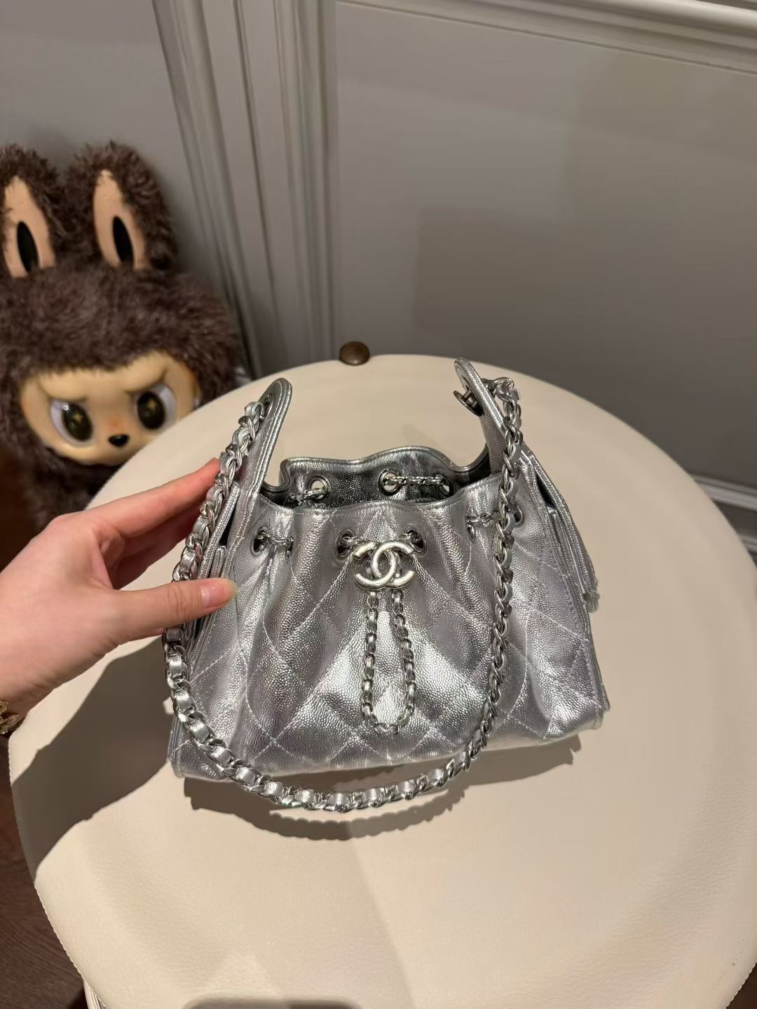 C-L Hippie underarm tote bag