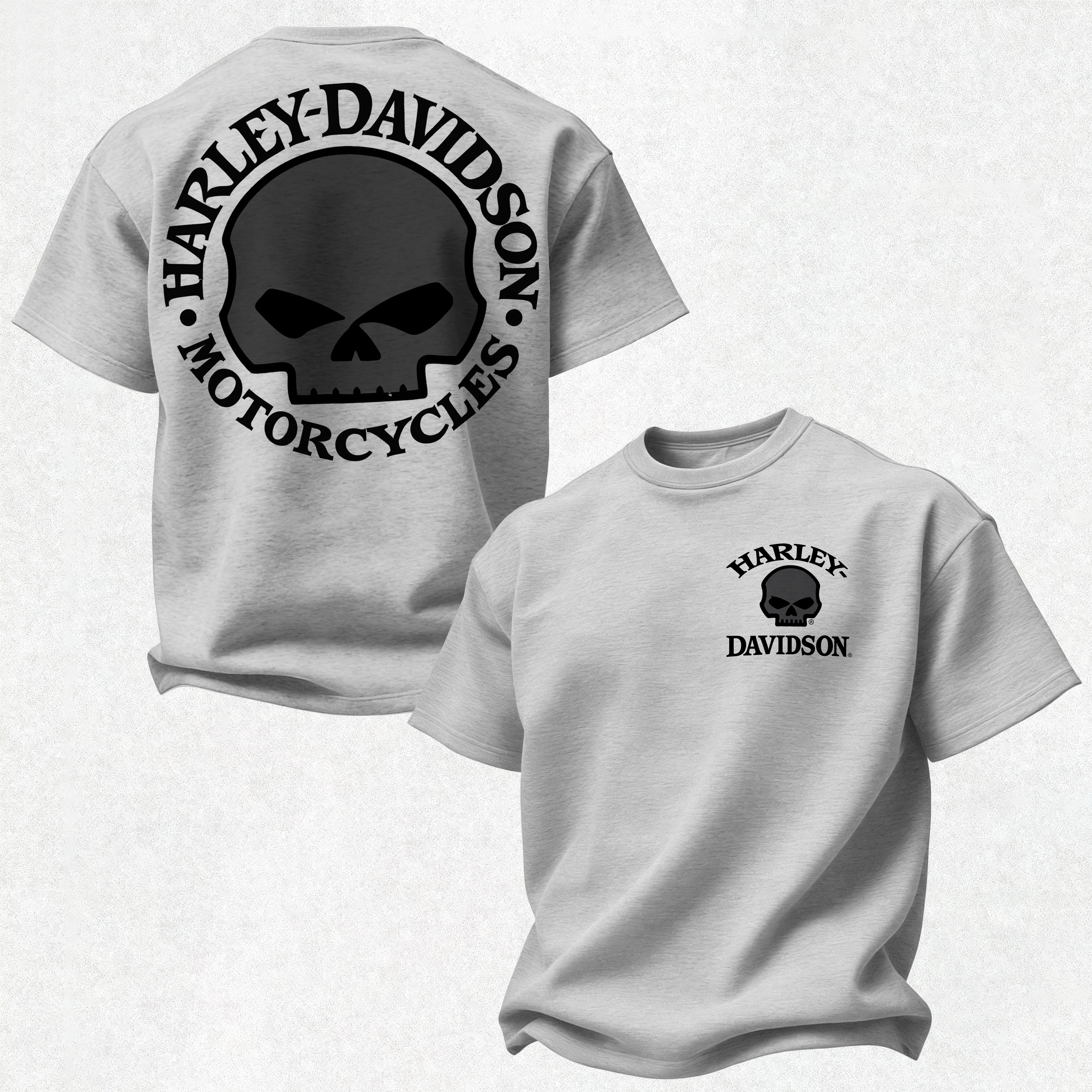  Motorcycles Printed Oversized Unisex T-shirt