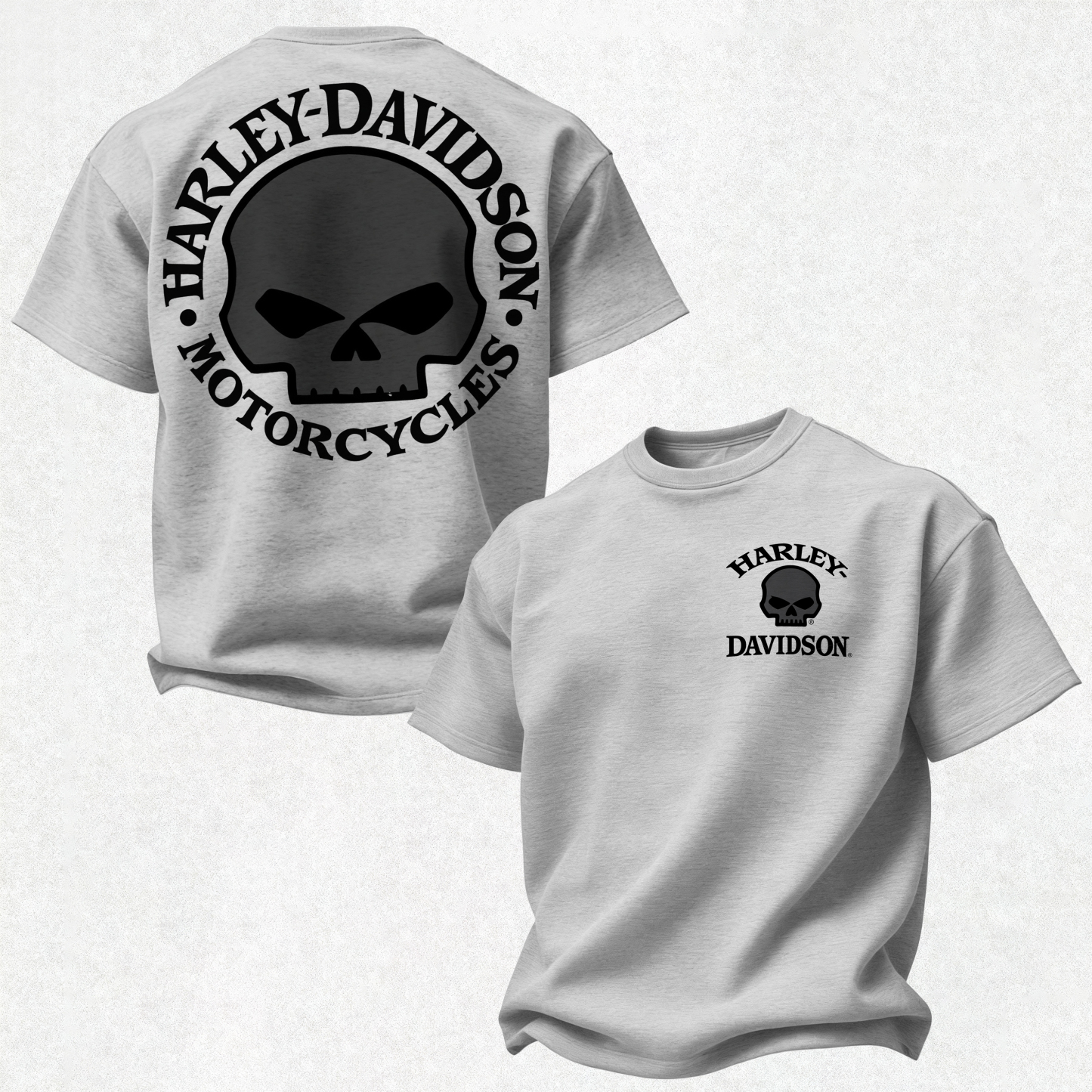  Motorcycles Printed Oversized Unisex T-shirt