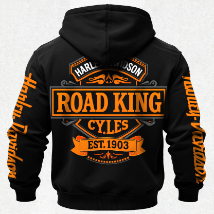  Printed Fleece-lined Unisex Hoodie