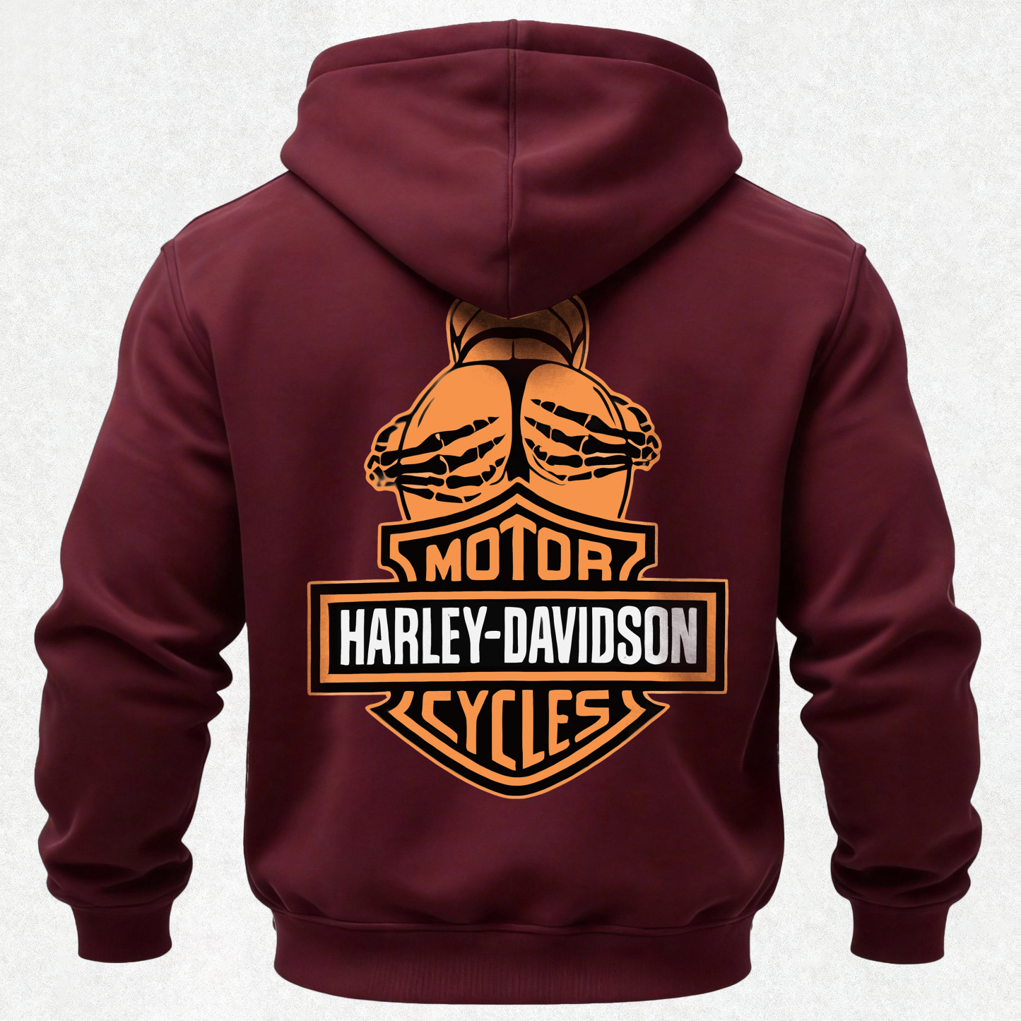  Motorcycles Printed Fleece-lined Unisex Hoodie