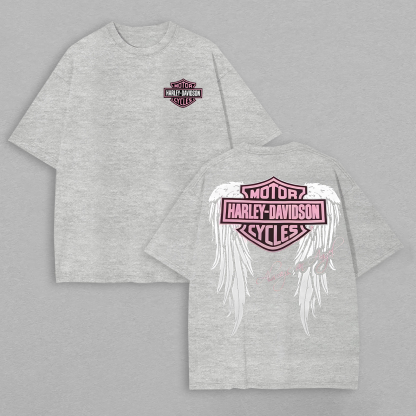  Motorcycles Printed Oversized Unisex T-shirt