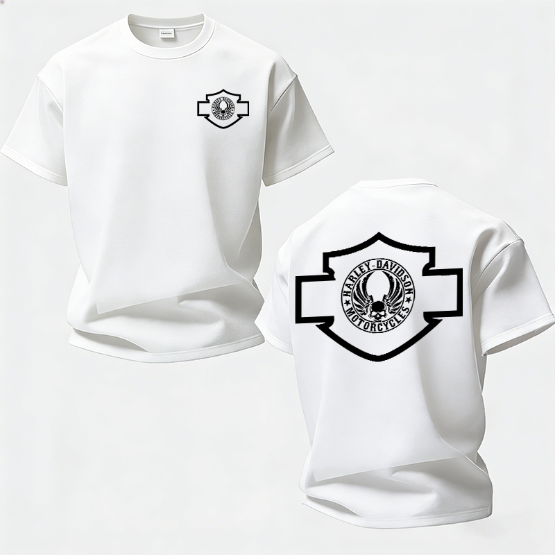  Motorcycles Printed Unisex Oversized T-shirts