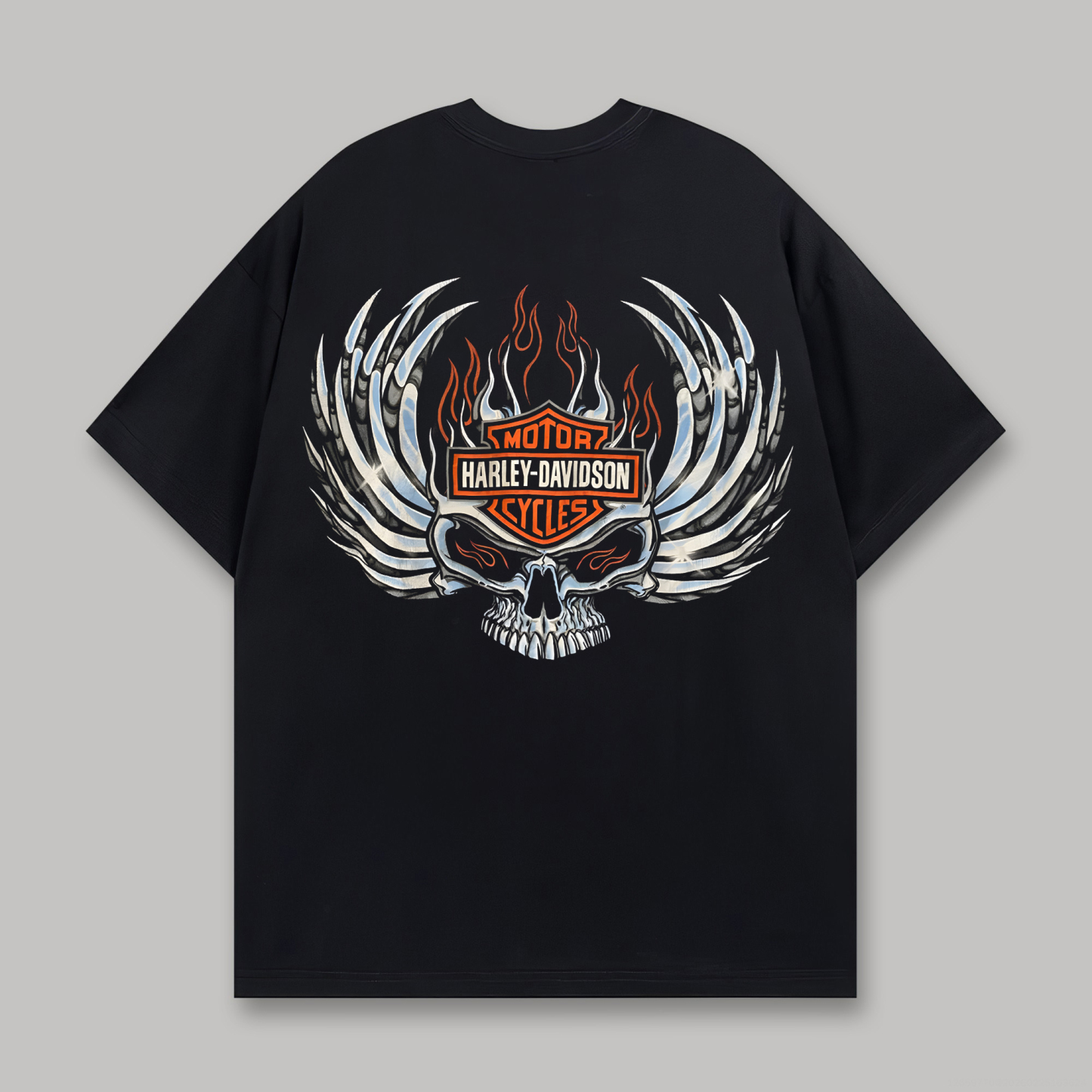 Harley-Davidson Motorcycles Printed Oversized Unisex T-shirt