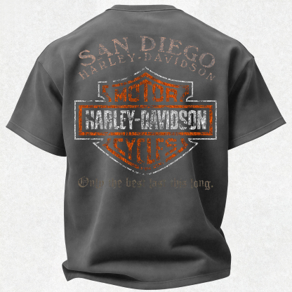  Motorcycles Printed Oversized Unisex T-shirt