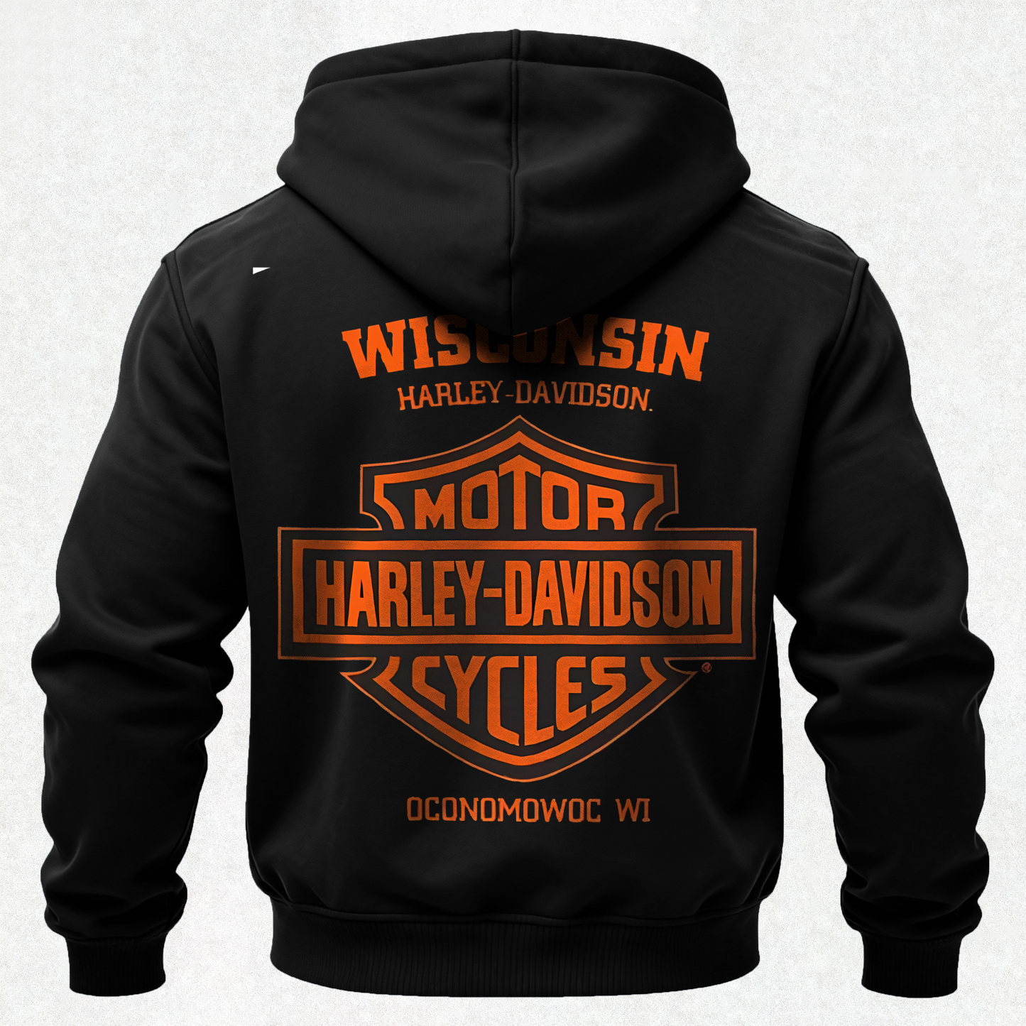 Wisconsin  Motorcycles Printed Fleece-lined Unisex Hoodie
