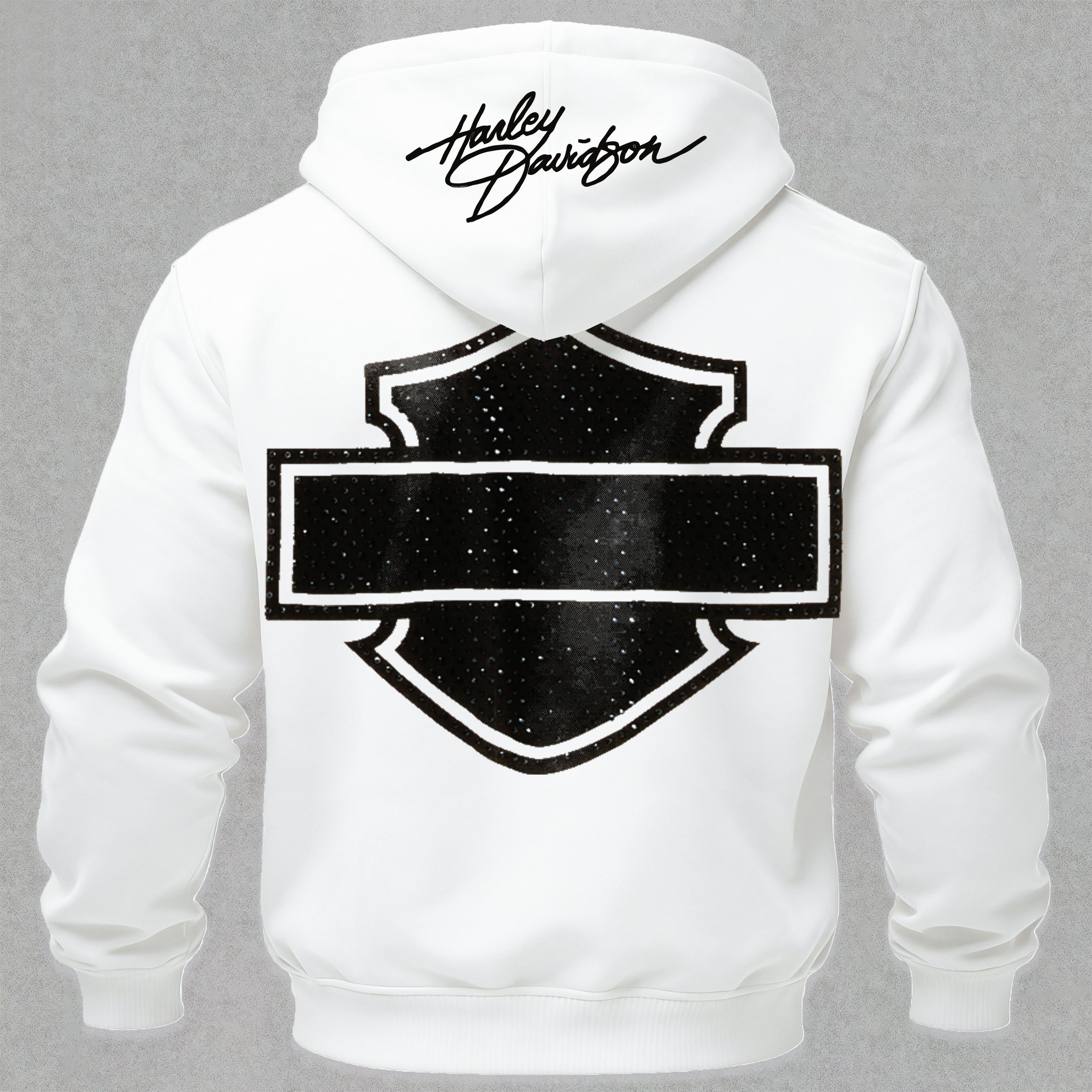  Printed Fleece-lined Unisex Hoodie