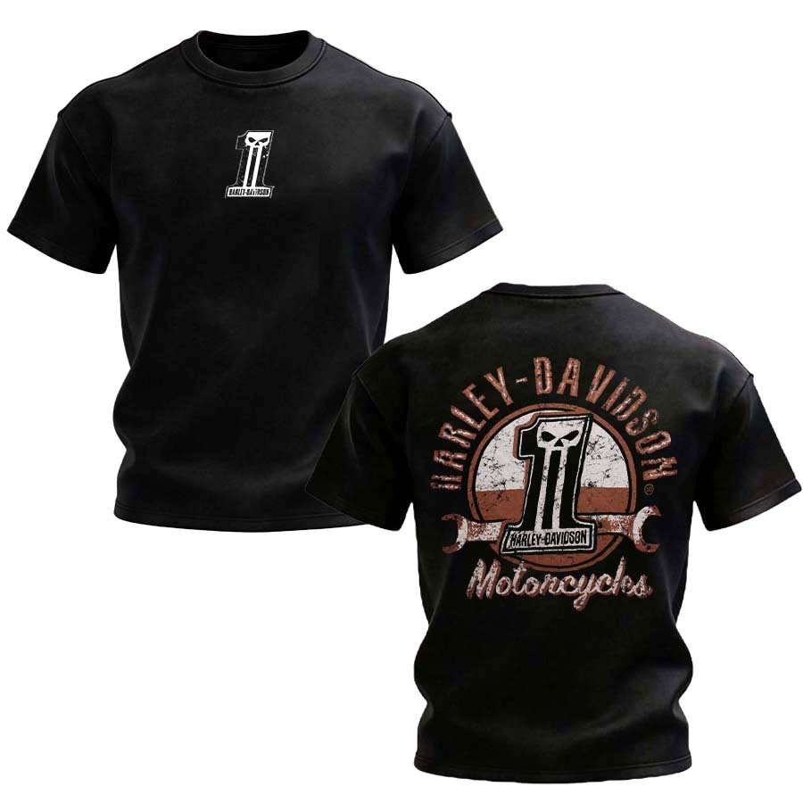 Harley-Davidson Motorcycles Printed Unisex Oversized T-shirt