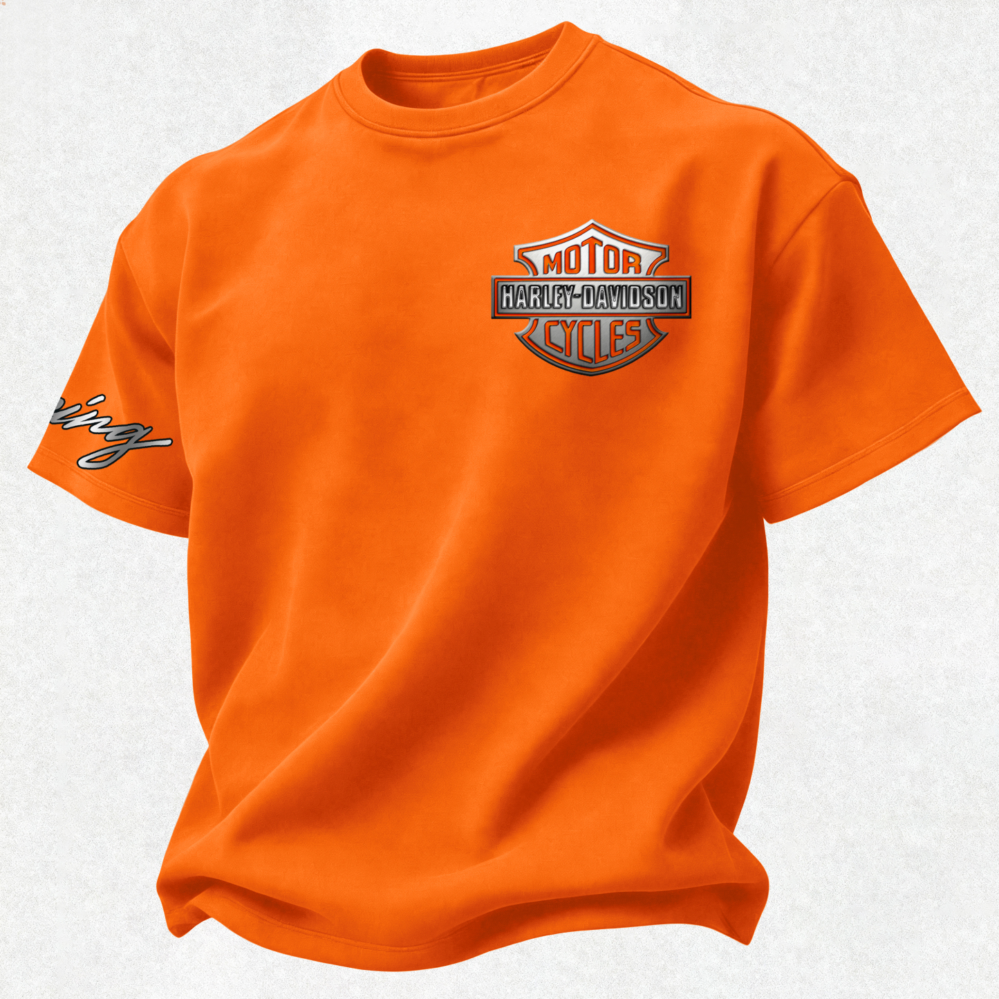  Motorcycle Racing Printed Oversized Unisex T-shirt