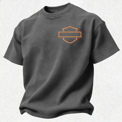  Motorcycles Printed Oversized Unisex T-shirt