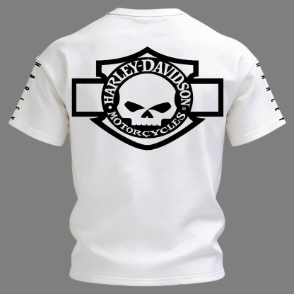  Motorcycles Printed Unisex Oversized T-shirt