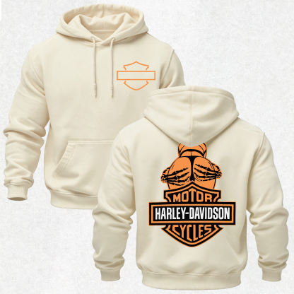  Motorcycles Printed Fleece-lined Unisex Hoodie