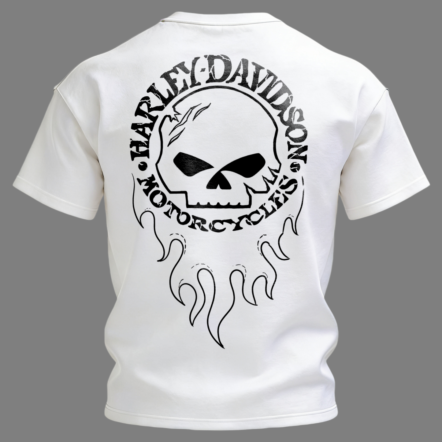  Motorcycles Printed Unisex Oversized T-shirt