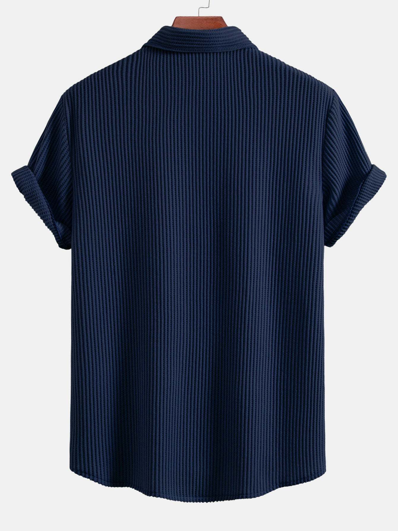 Waffle Button Up Shirt