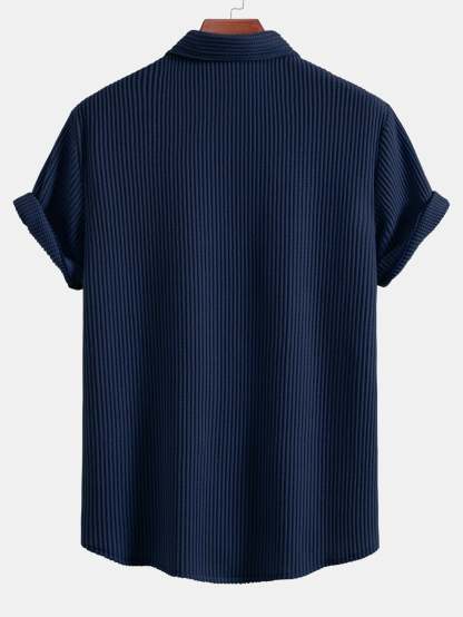 Waffle Button Up Shirt