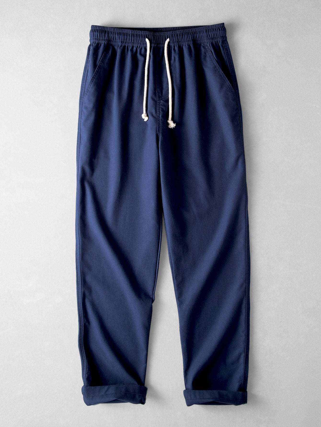 Straight Leg Linen Pants