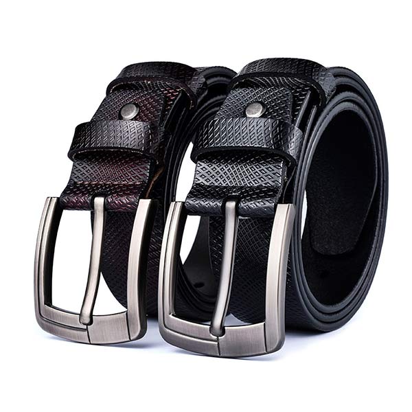 VINTAGE COWHIDE BELT 